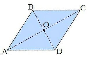 Дано: BO = 11 см; AC= 8 см. Найти: BD; OC. ответ: BD=см; OC = см.
