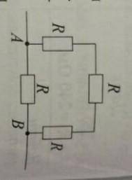 Вычислите общее сопротивление между точками A и B электрической цепи. Электрическое сопротивление ка