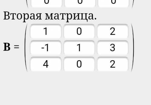 Можете эту матрицу нужно решить треугольника. Буду очень благодарен ❤️​