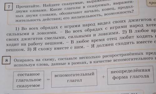 Русски язык иилит 7 и 8 упр 8 класс зорание спс​