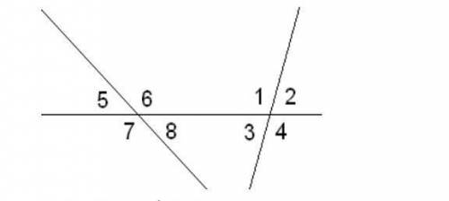 Паралельні прямі a i b перетнуті січною c. Знайти величину кута 1,якщо сума кута 2 та 40% кута 6 дор
