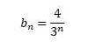 Геометрическая прогрессия задана формулой: bn = 4/3n (n - степень)а) определите сумму первых четырех