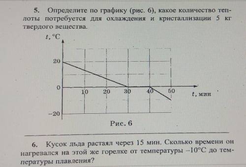 1) Определите по графику какое количество теплоты потребуется для охлаждения и кристаллизации 5 кг т