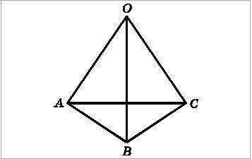 Докажите, что треугольник AOB равен треугольнику ВОС, если треугольник АОС равнобедренный с основани