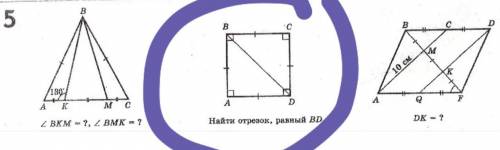 А... объясните как. найдите отрезок BD