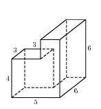 Решу ЕГЭ: 1) Найдите площадь поверхности многогранника, изображенного на рисунке (все двугранные угл
