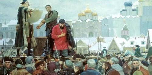 Определи средства создания художественного образа великого мятежника Емельяна Пугачева, не использов