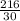 \frac{216}{30}