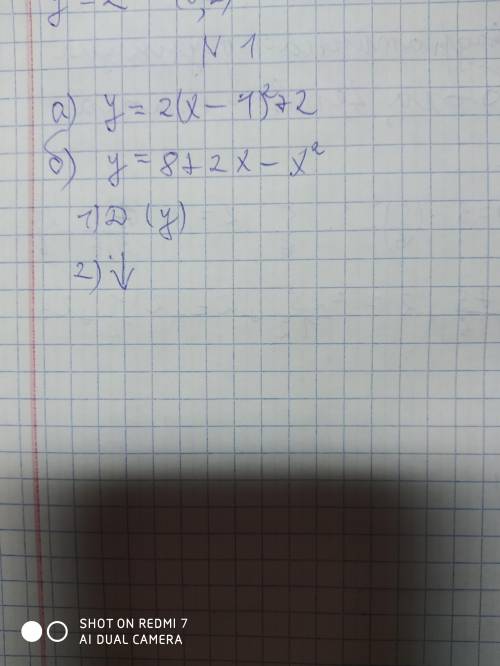 квадратичная функция алгебра