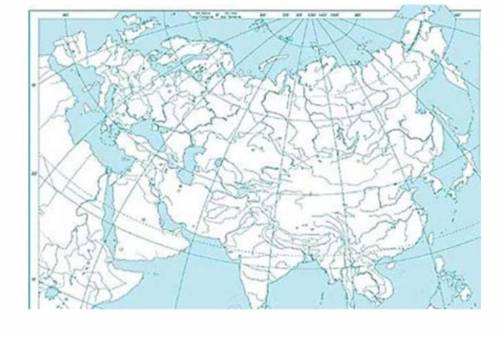 Нанесите на контурную карту Евразии 10 рек дать характеристику одной по выбору
