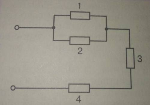 1) параллельно параллельно включены резисторы 1 и 2 последовательно три и четыре2) параллельно включ