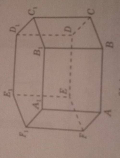 ABCDEFA1B1C1D1E1F1 правильная шестиугольная призма, AD1 и BC1 векторы будутли коллинеарами​