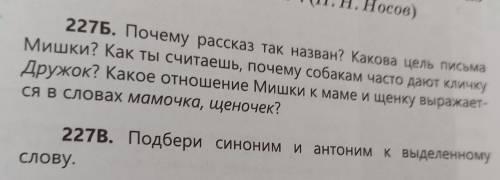 3 Прочитайте текст упр.227 А ответить на вопросы в упр 227 Б,227 В на стр 125. Что такое дружба?Кажд