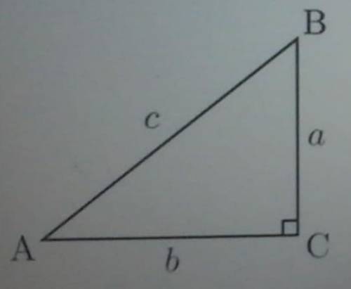 в прямоугольном треугольнике ABC а=6 в=8 с=10 найти синус и косинус угла А тангенс и котангенс угла