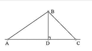 Известно, что треугольник ABC на рисунке имеет <А = 30 ° и <С = 45°. Если высота BD = 10 см, н