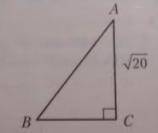 В треугольнике АВС ∠С = 90°, АС = √20 см, АВ -ВС = 2 см. Найдите гипотенузу AB