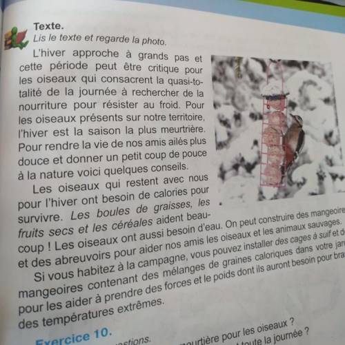 Exemple : C'est l'hiver. Il fait ... C'est l'hiver. Il fait froid. C'est l'hiver. Il fait ... . Il y