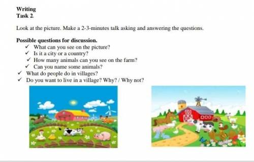 Task 2. Look at the picture. Make a 2-3-minutes talk asking and answering the questions. Possible q