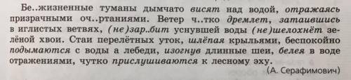 ( ) выпишите подлежащее с основыным действием-сказуемым и добавочным действием-деепричастием, укажит