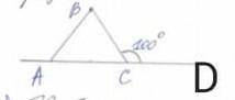 На рисунке, угол bcd=100⁰. найдите величину угла bca данного треугольника