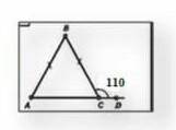 3. В равнобедренном треугольнике АВС проведена медиана ВМ Найдите градусныемеры углов BMC и BCA, есл