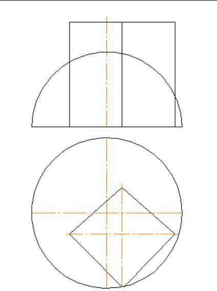 Начертательная геометрия! (Фото 1) Построить проекции линии пересечения поверхностей вс секущих плос