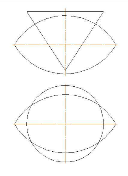 Начертательная геометрия! (Фото 1) Построить проекции линии пересечения поверхностей вс секущих плос