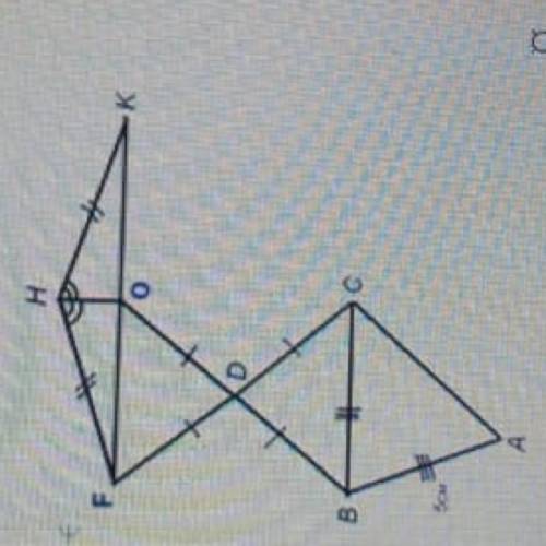 Нийти сторону-FK -треугольника-FKH, если AB=5см н о