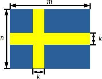 Задача 2: Скандинавский флаг На флагах скандинавских стран изображён крест, смещённый в левую сторон