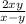 \frac{2xy}{x-y}