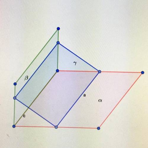 Перпендикулярные плоскости а и В пересекаются по прямой с. Через прямую а, параллельную прямой с и л
