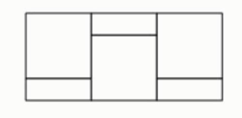 Из трех квадратов и трех прямоугольников составлена фигура. Периметр каждого квадрата равен 28 см, а