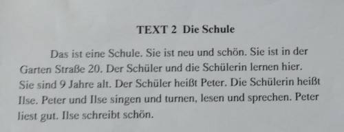 4.Liest Peter gut? 5.Schreibt ILSE schon? Даю 10б І 2 хв