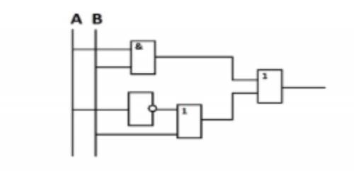 нужно составить формулу по логической схемк