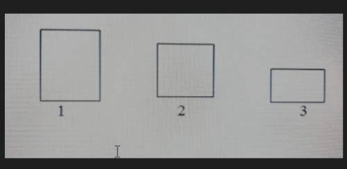 На рисунке показаны три тела с одинаковой массой и разным объемом. У какого тела плотность наибольша