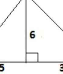 1. По данным рисунка найти площадь треугольника​