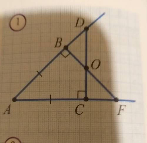 Докажите, чтона рисунке 1. треугольник ACD=ABF​