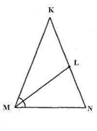 В равнобедренном треугольнике MKN основание MN и боковая сторона MK соответственно равны 6 см и 12 с
