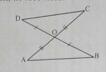 очень нужно на рисунке DO=OB, CO=OA. докажите, что трегольник DOC=треугольнику AOB​