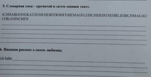 задание-обязательно ! 6-если можете ! Немецкий язык ! ​