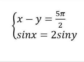 Решите систему уравнения :​