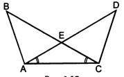 На рисунке ∠В=∠D, ВЕ=ЕD,. Докажите, что ∆ АЕС – равнобедренный.
