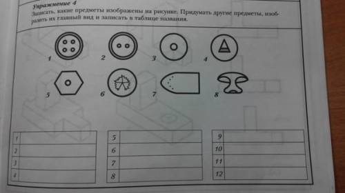 Задание по черчению, выполните полностью упражнение 4 и в 8 упражнении номера 6, 7 и 9.