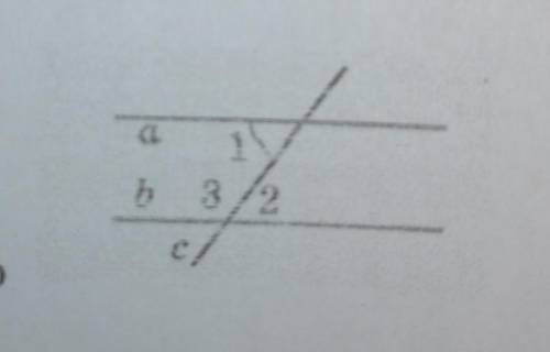 На рисунку прямі a і b паралельні , c січна, кут 1=45°. Знайдіть градусну міру кута 2.​