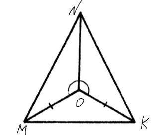На рисунке MON=KON,MO=OK. Докажите что NO ⊥ MK