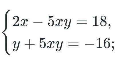 Решить систему уравнений сложения. Подробное решение​