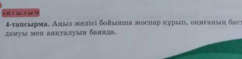 Аңыз желісі бойынша жоспар құрып, оқиғаның басталуын,дамуы мен аяқталуын баянда.​