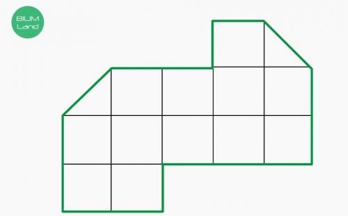 Площадь фигуры и ее свойства: Урок 2 Если сторона квадрата равна 2, вычисли площадь данной фигуры со