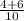 \frac{4+6}{10}