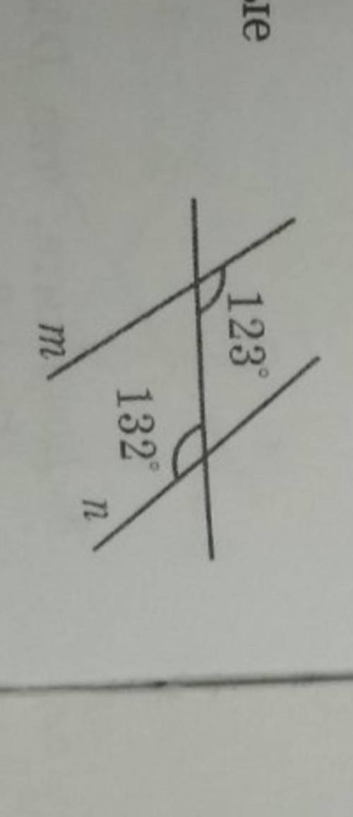 Будут ли параллельны прямые m и n? Обоснуйте свой ответ​